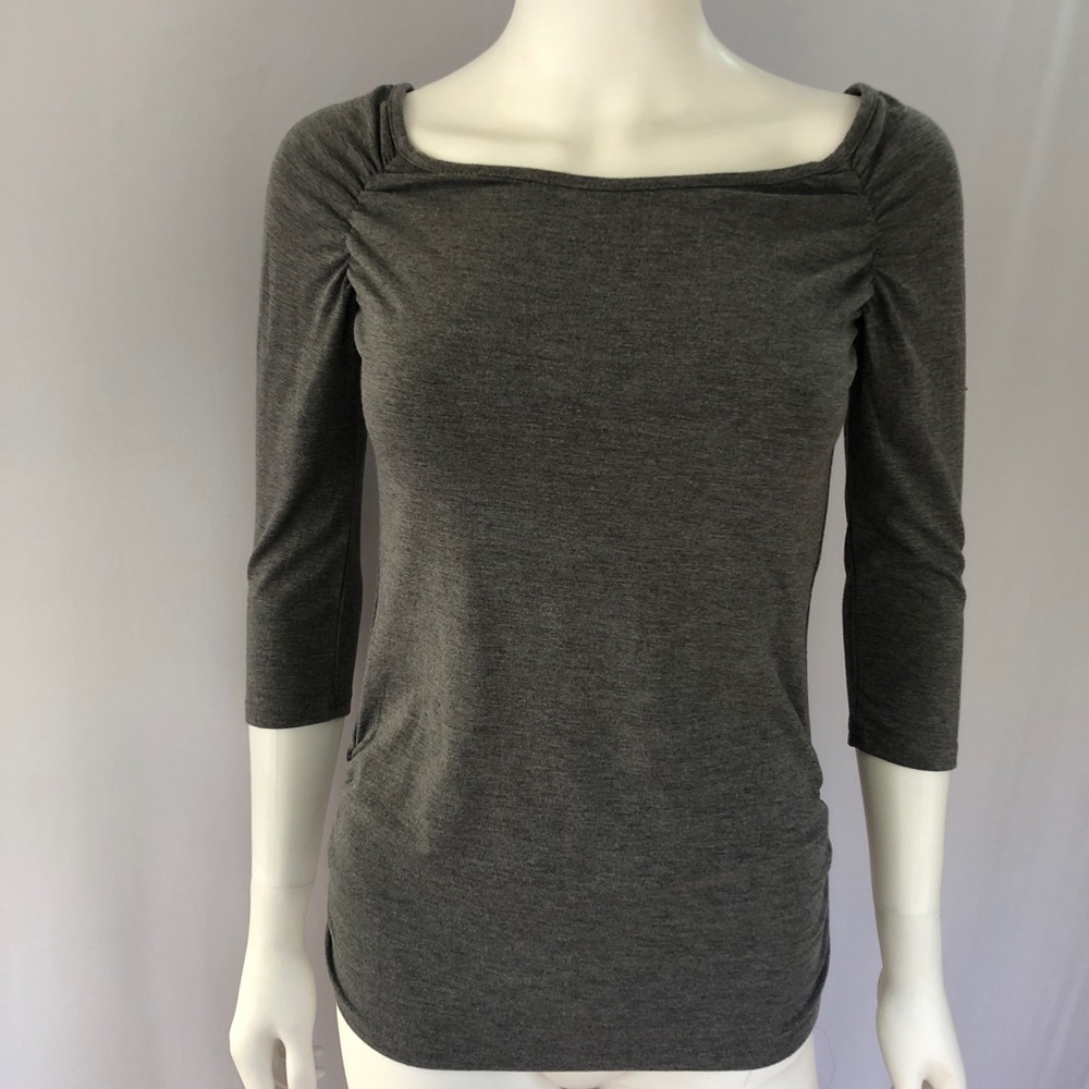 3/4 Sleeve, Gray Top, NWOT